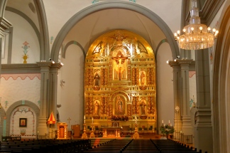 Mission Basilica back altar