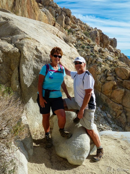 Pam and John at Smuggler's Canyon