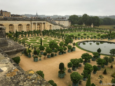 Formal gardens near the Trianon Palace