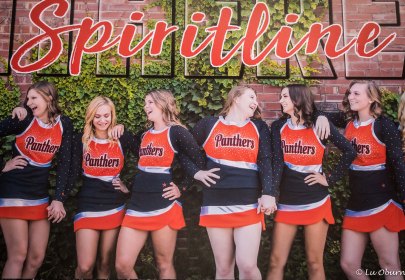Niece Paige, third from left, is also part of the dance team.